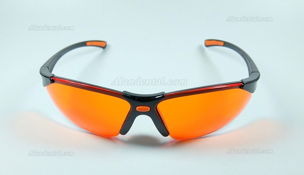 3Pcs Anti-Fog Safety Glasses Goggles Protective Orange Dental Curing Light Lamp